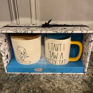 Rae Dunn Looney Tunes Tweety Bird Canister & Mug Set
